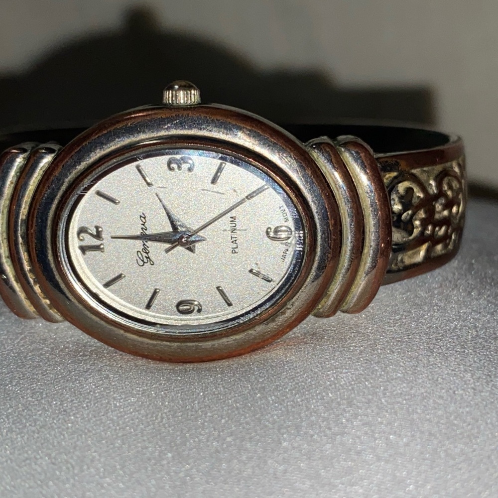 Genova Platinum vintage watch works